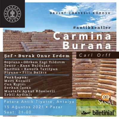 Devlet Çoksesli Korosu Carmina Burana Konseri